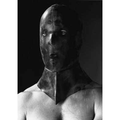 Gummi-Maske mit Halsansatz