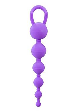 Shots Toys sechs Balls Kette - violett - Anal Kugeln - Butt Plugs and Anal Dildos