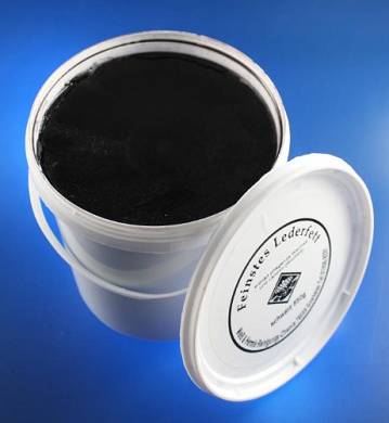 850 g LEDERFETT LEDERPFLEGE SCHWARZ MADE IN GERMANY