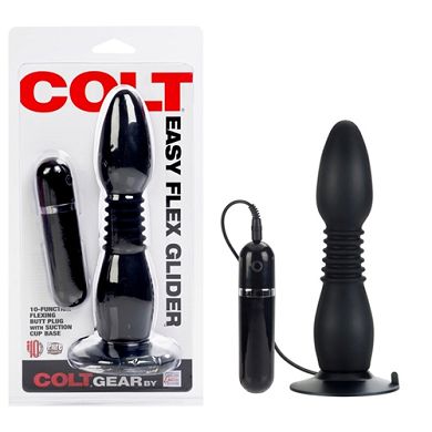 18,5 x 4,5 cm Colt Easy Flex Glider Buttplug black