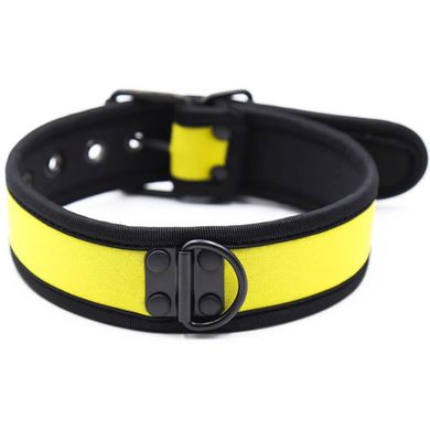 HardcoreDeLuxe Neoprene Puppy Collar yellow