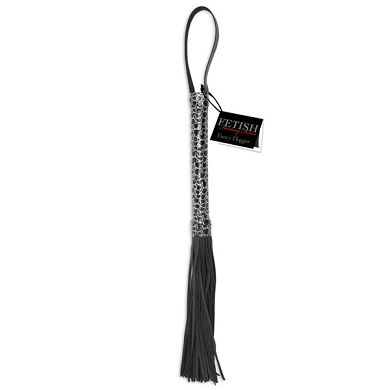 Fetish Fantasy Wildleder Peitsche Schwarz