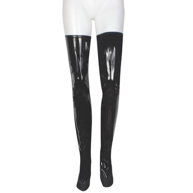 Lack-Bettstiefel II schwarz