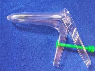Gyn, Vaginal Spekulum, Cusco Plastik klar steril Gr L 25x