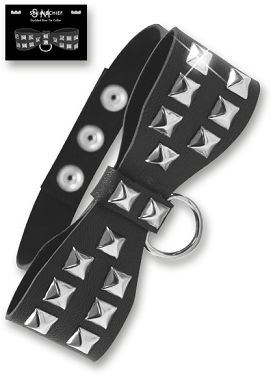 Studded Bow Tie Collar
