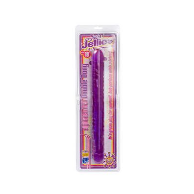 Mega Jelly Kristall Doppeldildo, 45,5 cm x 4 cm
