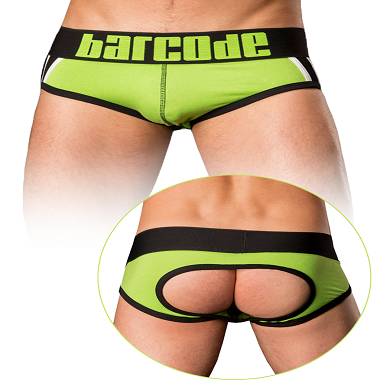 Backless Yoschy - neongreen/black