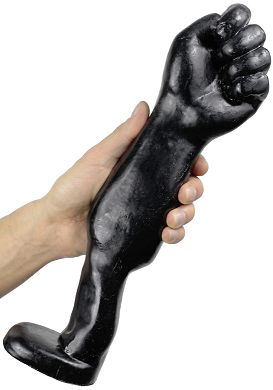 36 x 9,5 cm Fist-Dildo Cassio black