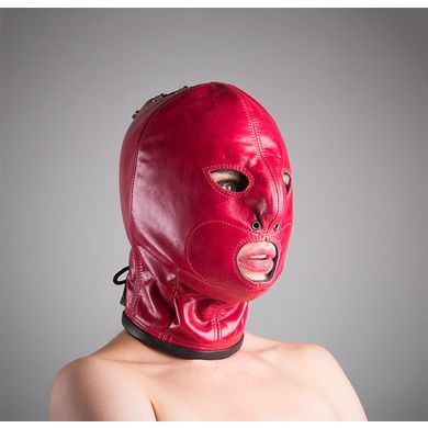 Tight Leather Hood - Leather Lined
