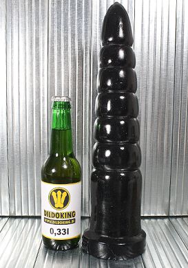 37 x 7,5 cm Leroy Dildo black