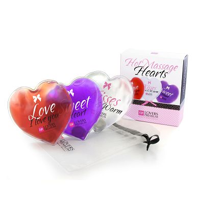 Loverspremium - 3 heie Massageherzen