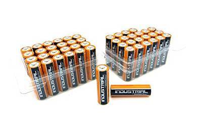 2 x 24 Duracell Industrial Mignon AA Batterien Alkaline 400 MN1500 Sonderpack