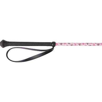ELDORADO Gerte mit Herzen - 65 cm - rosa Reitgerte Peitsche Reitpeitsche Reiten