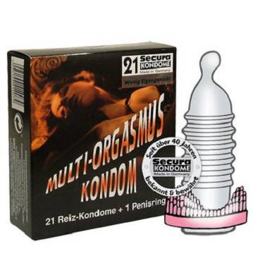 Secura Multi-O.-Kondom 21er