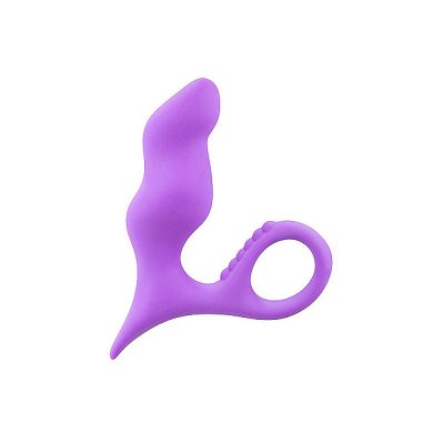 Analplug Lusthaken lila, 10 x 3,5 cm