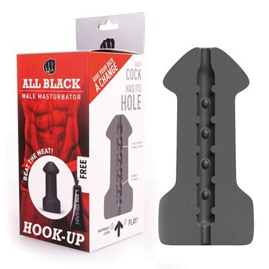 All Black HOOK-UP Masturbator