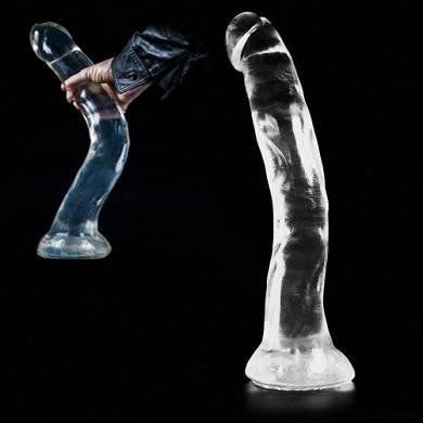 Dark Crystal Clear X-Large Dildo DCC36