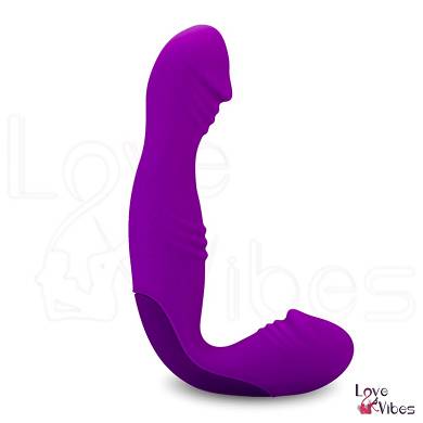 Doppel-Vibrator fr Anus, Vagina & Klitoris