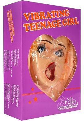 Liebespuppe vibrating Teenage girl Tina 3 holes