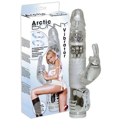 25,5 x 3,5 cm PerlenVibrator Arctic Bunny