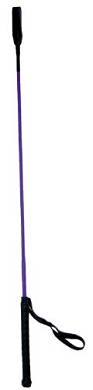 Reitgerte Springgerte Dressurgerte violett 75 cm