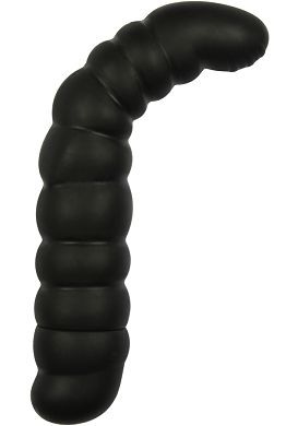 25 x 4 cm Silicone Flexi Vibe Vibrator black
