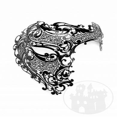 Venezianische Maske aus filigranem Metall