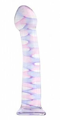 GlassIntimo Glasdildo MASAKO Dildo Kräftig in Form und Farbe 18*4cm