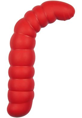 25 x 4 cm Silicone Flexi Vibe Vibrator red