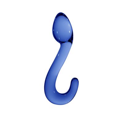 Glasdildo Sperm 18 x 4 cm