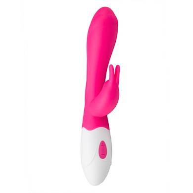EasyToys Oplaadbare Rabbit Vibrator - Roze/Wit