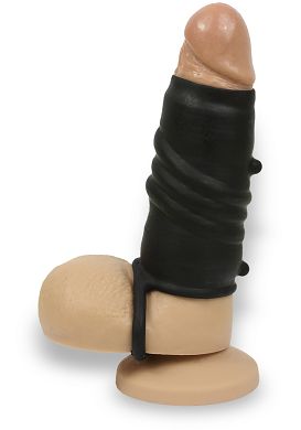 Cocksleeve Clitoral Mass Silicone Ornament No. I black