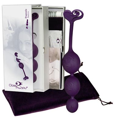 Liebeskugeln 21,5 cm Close2you Rhapsodia violetta