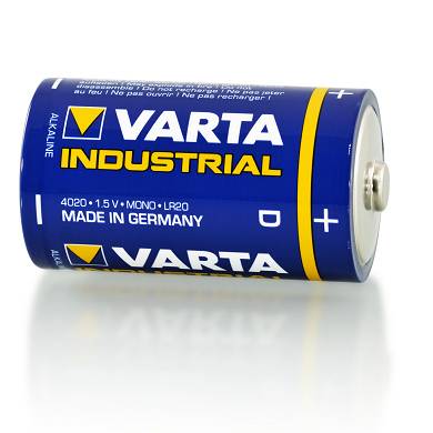 8x Varta Mono D Industrial MN1300 Batterie 16500 mAh 1,5V Alkaline 8 Stück