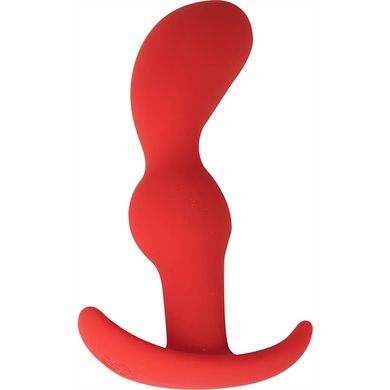13,5 x 3,3 cm SportFucker Silikon Buttplug Crossfit red