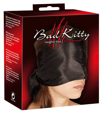 Bondageschal aus glnzendem Satin