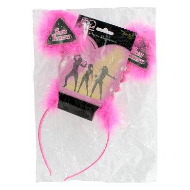Girls Night Out Party Boppers with Fuchsia Marabou