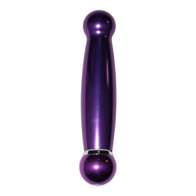 Medium Vibrator aus Aluminium in Violett