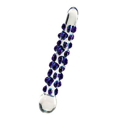 The Thorn blau-transp., 18 cm, D: 29 mm