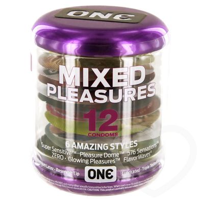 ONE - Mixed Pleasures - Kondome (12er Pack)