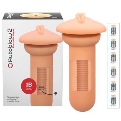 Autoblow 2 Masturbator Sleeve Vagina medium