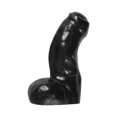All Black Jens Dildo, 13 x 4,5 cm