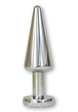 14 x 4 cm Buttplug Conhead Metallplug