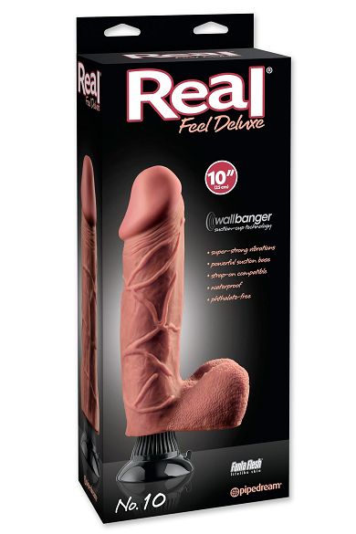 Real Feel Vibrator Deluxe No. 10 (10 )