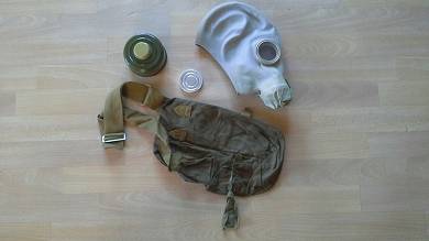 Gasmaske / Atemschutzmaske der russischen Armee