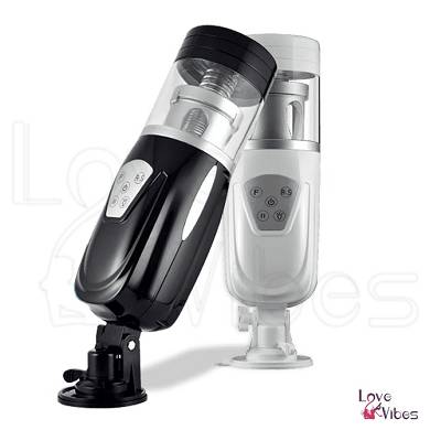 Teleskop-Masturbator mit Vibration und Stofunktion