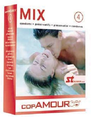 copAmour MIX Kondome 4 Stk.