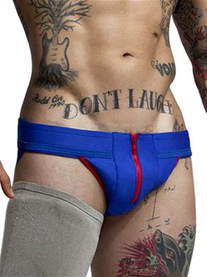 Jack Adams Gridiron Jockstrap blue/red