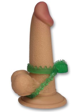 Cockring mit Ballssling Doo clear green