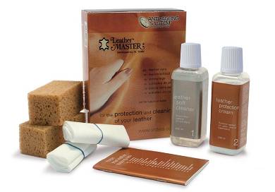 Leather Master Maxi Kit Lederpflege Set Leder Reiniger 250 ml Leder Creme 250 ml